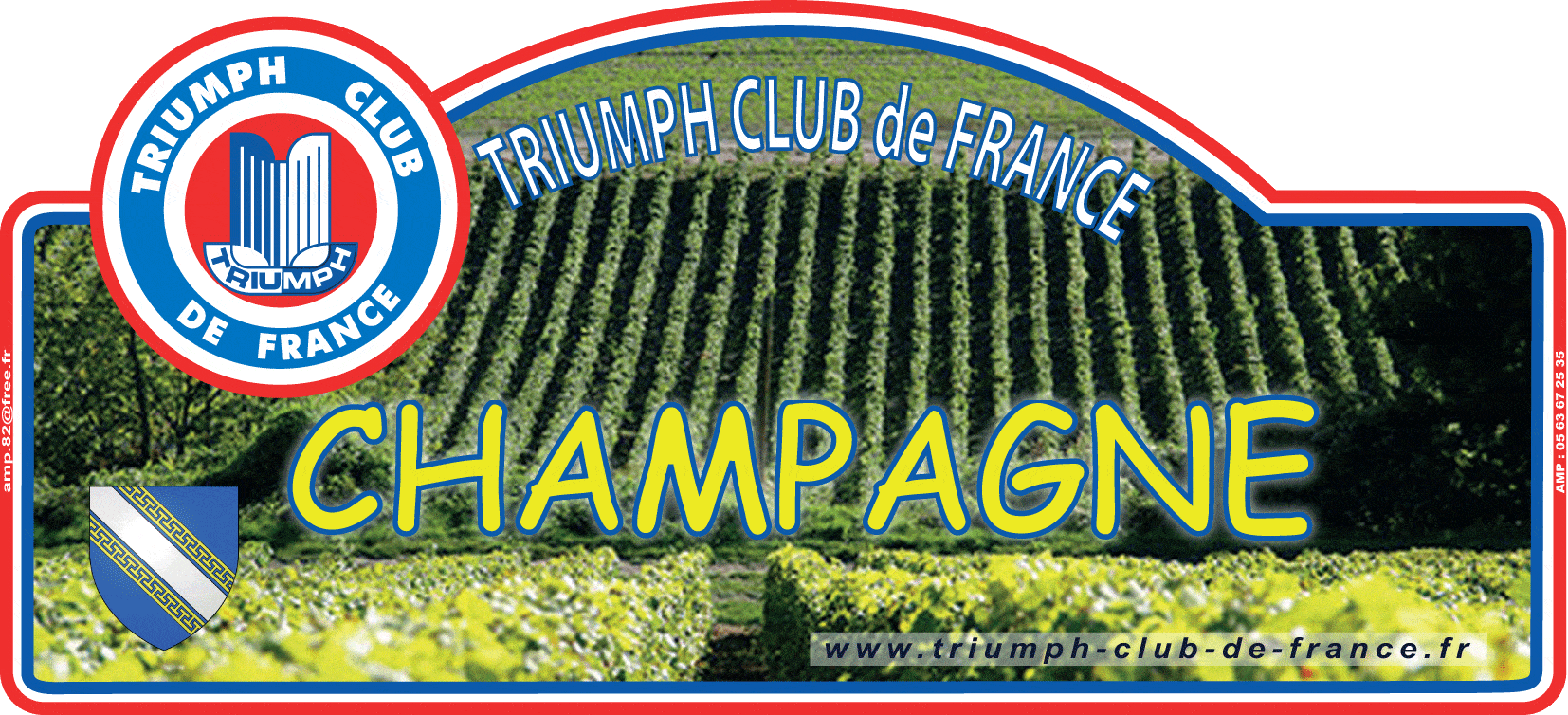 Plaque Champagne